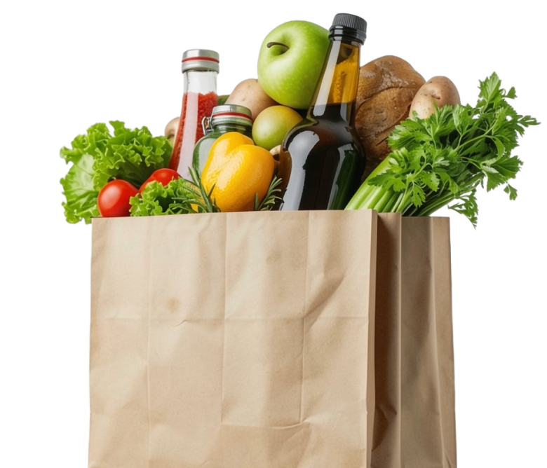 Корзина с продуктами